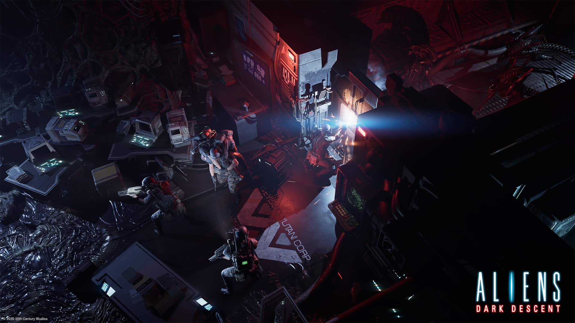 Aliens: Dark Descent revealed as a tactical take on hunting Xenomorphs ...