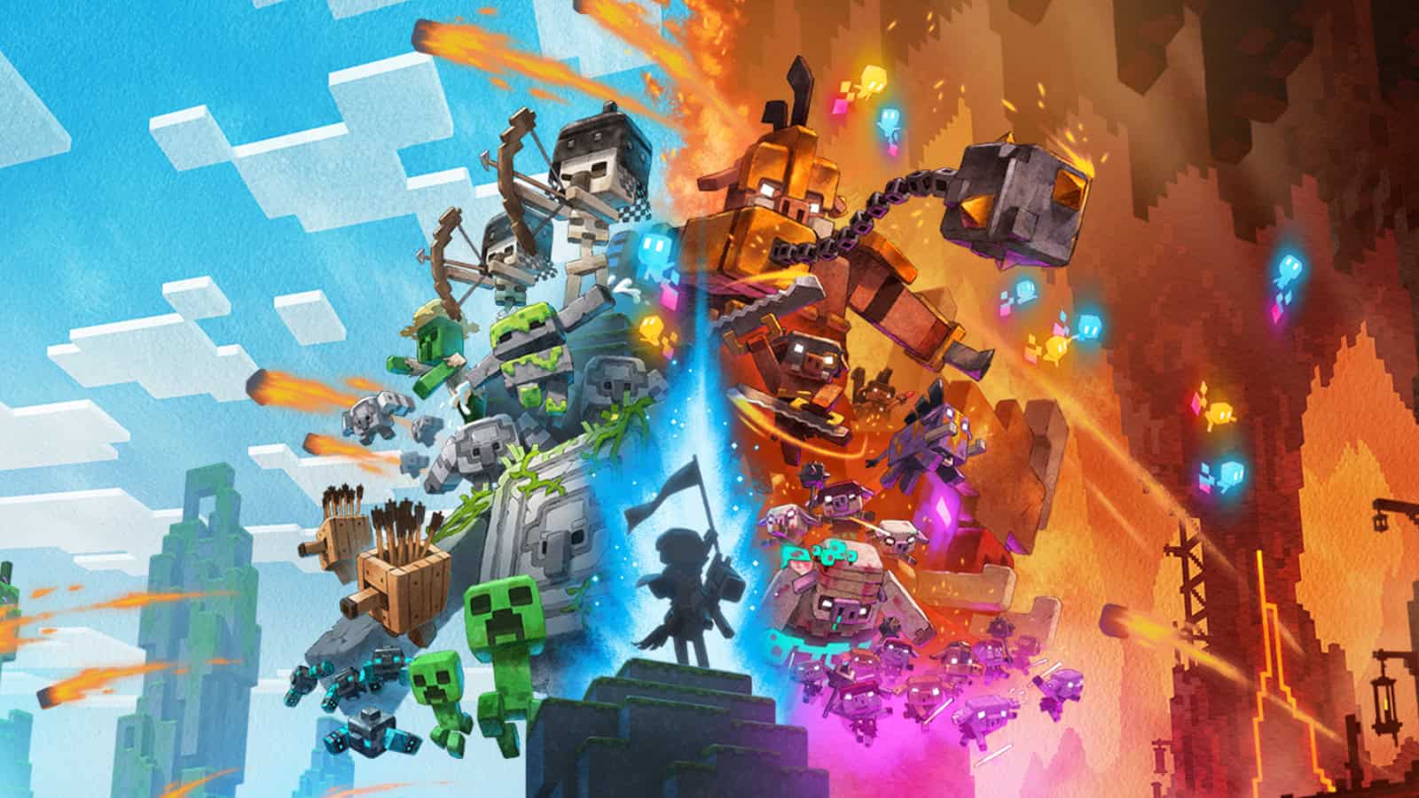Minecraft Legends Review Horde battler Checkpoint