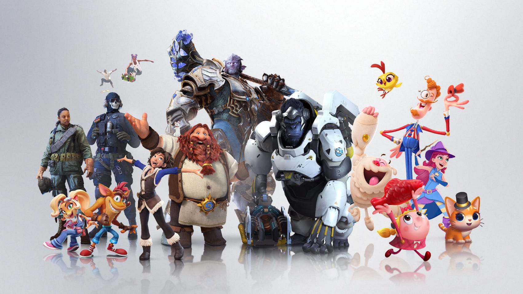 Microsoft lays off 1,900 gaming division employees as Blizzard ...