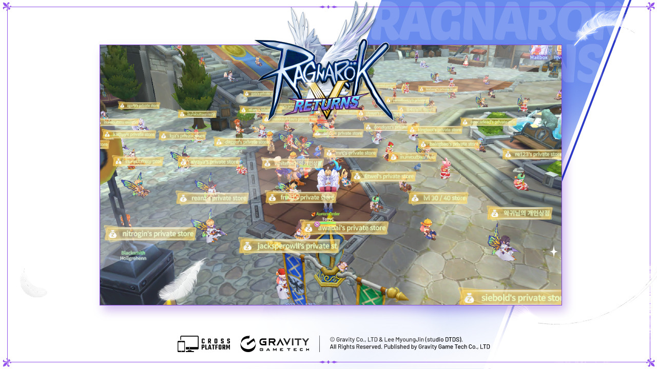 Ragnarok V Returns hub world