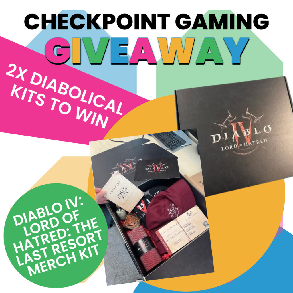 WIN: 1 of 2 Diablo IV: Lord of Hatred: The Last Resort merch kits ...