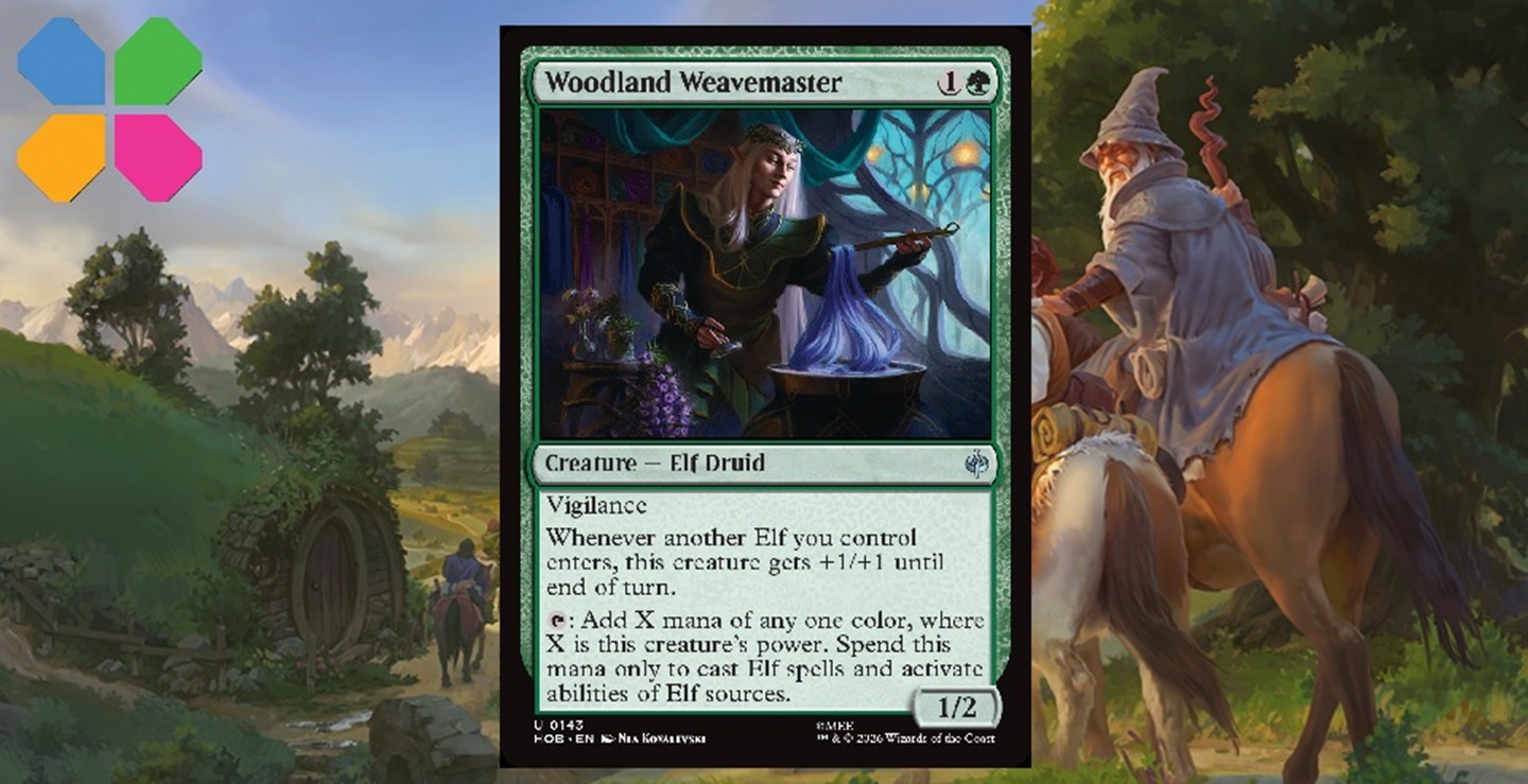 MTG: The Hobbit exclusive card reveal – Woodland Weavemaster